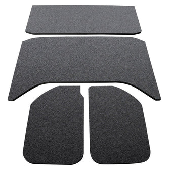 compare product DEI 11-18 Jeep Wrangler JK 4-Door Boom Mat Headliner - 4 Piece - Black