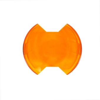 compare product KC HiLiTES 6in. Light Shield for SlimLite LED - Amber