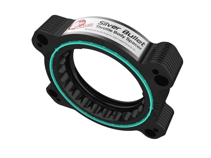 aFe 2020 Vette C8 Silver Bullet Aluminum Throttle Body Spacer / Works With Factory Intake Only - Blk - My Store