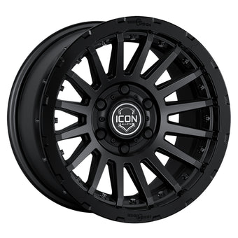 compare product ICON Recon Pro 17x8.5 5 x 150 25mm Offset 5.75in BS Satin Black Wheel