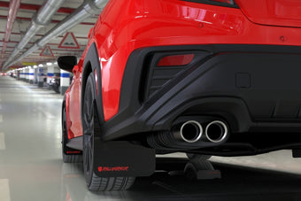 compare product Rally Armor 22-26 Subaru WRX Black UR Mud Flap Altered Font Met. Blk Logo