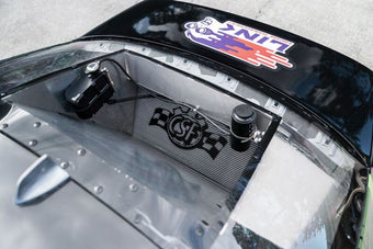 compare product CSF Motorsport Radiator with Shroud - 14in SPAL Brushless Fans - Harnesses