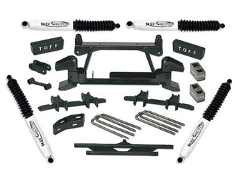 compare product Tuff Country 92-98 Chevy Suburban 2500 (8Lug) 4X4 4in Lift Kit (w/Stmped Lwr Cntrl Arm SX8000)