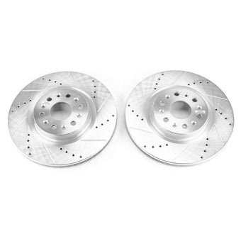 compare product Power Stop 18-19 Buick Enclave Front Evolution Drilled & Slotted Rotors - Pair