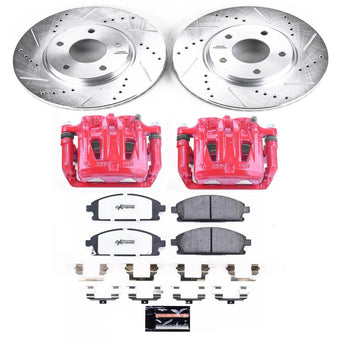 compare product Power Stop 04-09 Nissan Quest Front Z36 Truck & Tow Brake Kit w/Calipers
