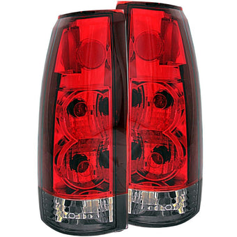 compare product ANZO 1999-2000 Cadillac Escalade Taillights Red/Smoke G2