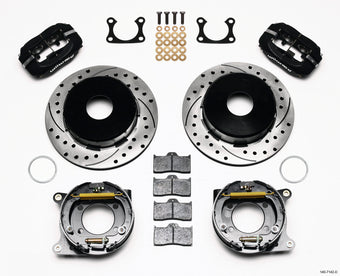 compare product Wilwood Forged Dynalite P/S Park Brake Kit Drilled Big Ford 2.36in Offset Currie Blank