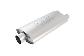 compare product Borla 3in Inlet/Dual 2.25in Outlet Center/Dual Oval ProXS Muffler