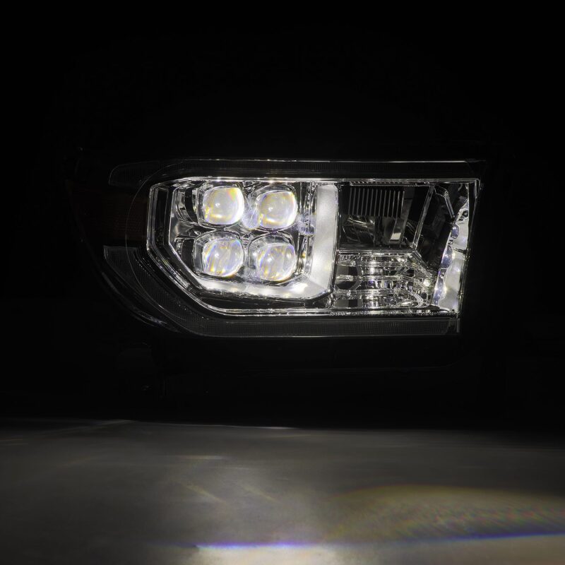 AlphaRex 07 - 13 Toyota Tundra / 08 - 17 Sequoia NOVA LED Proj HL Chrome w/Actv Light Seq. Sig + DRL - My Store