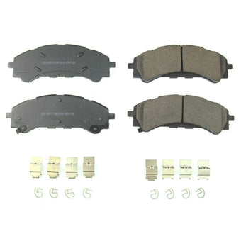 compare product Power Stop 2019 Ford Ranger Front Z17 Evolution Ceramic Brake Pads w/Hardware