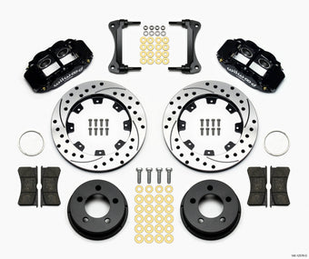 compare product Wilwood Narrow Superlite 4R Front Kit 12.19in Drilled 87-89 Jeep YJ