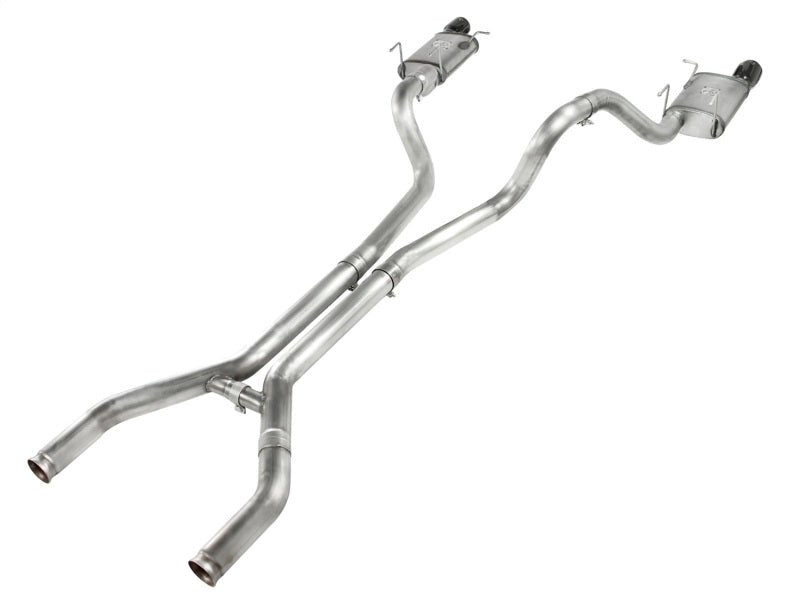 aFe MACHForce XP Cat - Back Exhaust 3in SS w/ Black Tips 11 - 14 Ford Mustang GT V8 5.0L - My Store