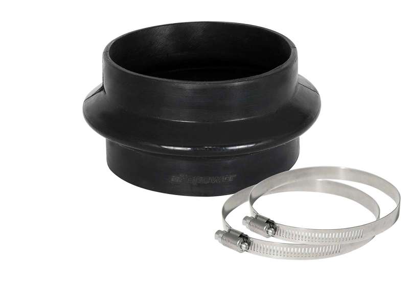 aFe Magnum FORCE Silicone Coupling Kit 4in ID x 2 - 1/2in L Straight Bellow - Coupler - Black - My Store