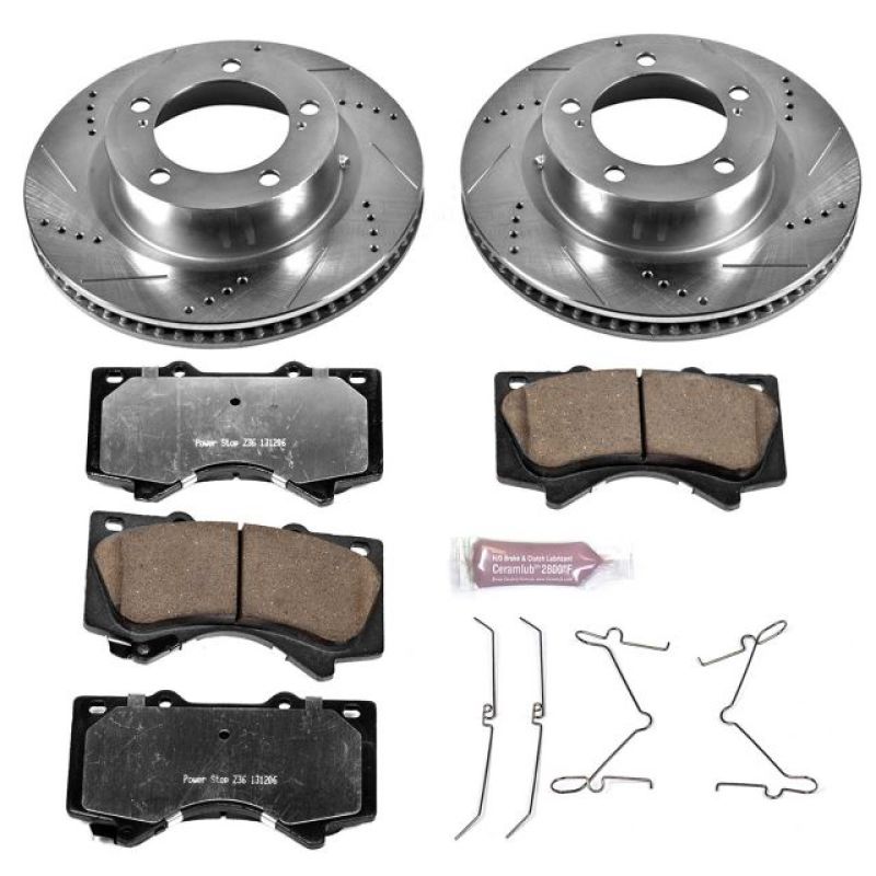 Power Stop 08 - 11 Lexus LX570 Front Z36 Truck & Tow Brake Kit - My Store