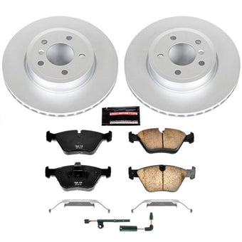 compare product Power Stop 04-10 BMW X3 Front Z23 Evolution Sport Coated Brake Kit