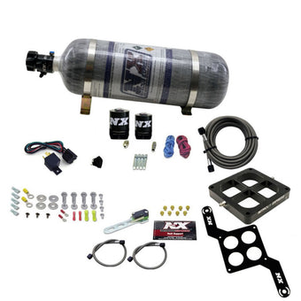 compare product Nitrous Express Dominator Single Entry Crossbar RNC Nitrous Kit (250-750HP) w/Composite Bottle