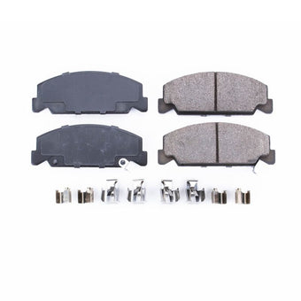 compare product Power Stop 90-00 Honda Civic Front Z17 Evolution Ceramic Brake Pads w/Hardware