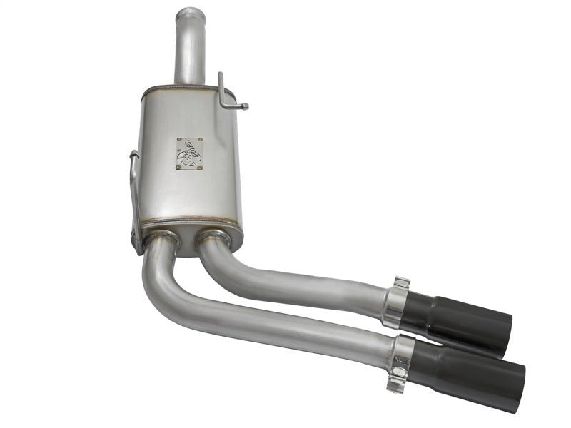 aFe Rebel Series CB Middle - Side Exit SS Exhaust w/ Black Tips 09 - 16 GM Silverado/Sierra V6/V8 - My Store
