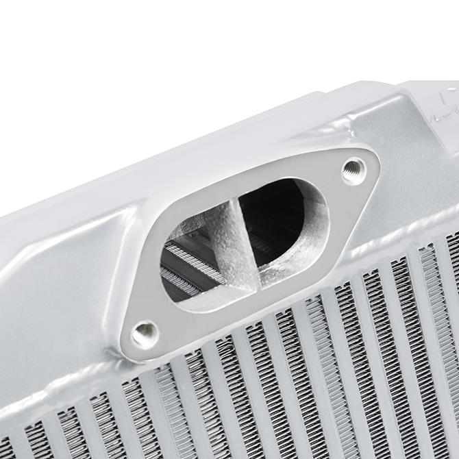 Mishimoto Subaru 08 - 15 WRX STi Top - Mount Intercooler Kit - Powder Coated Silver & Black Hoses - My Store