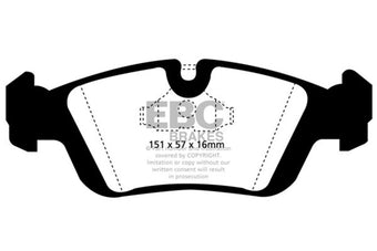 compare product EBC 96-98 BMW Z3 1.9 Greenstuff Front Brake Pads