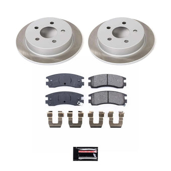 compare product Power Stop 97-03 Pontiac Grand Prix Rear Semi-Coated Rotor Kit