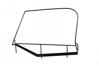 compare product Rampage 1997-2006 Jeep Wrangler(TJ) Window Frame Only - Black