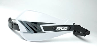 compare product Cycra Vortex Hand Guard/w Universal U-Clamps - White