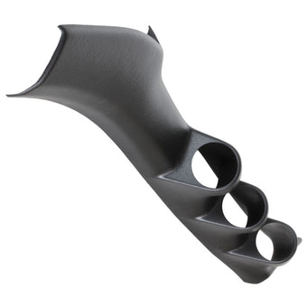 compare product Autometer 95-98 Nissan 240SX Black Triple 52mm Pillar Pod