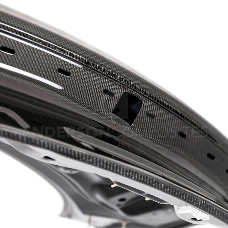 Anderson Composites 15 - 18 Ford Mustang Type - OE Double Sided Carbon Fiber Decklid - My Store