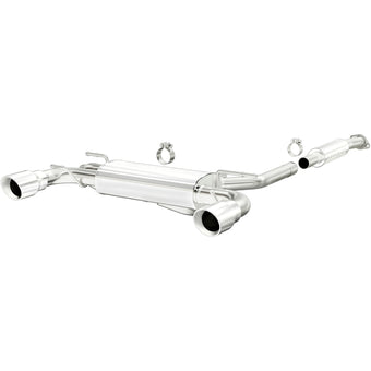 compare product MagnaFlow 13 Scion FR-S / 13 Subaru BRZ Dual Split Rear Exit Stainless Cat Back Performance Exhaust