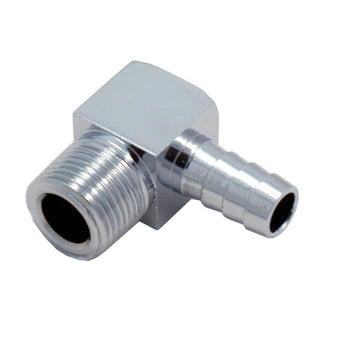 compare product Spectre Fitting 90 Degree Barb NPT Threads (For 3/8in. Hose) - Chrome