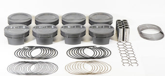 compare product Mahle MS Piston Set SBF 348ci 4.040in Bore 3.4in Stroke 5.4in Rod .927 Pin -16cc 9.0 CR Set of 8