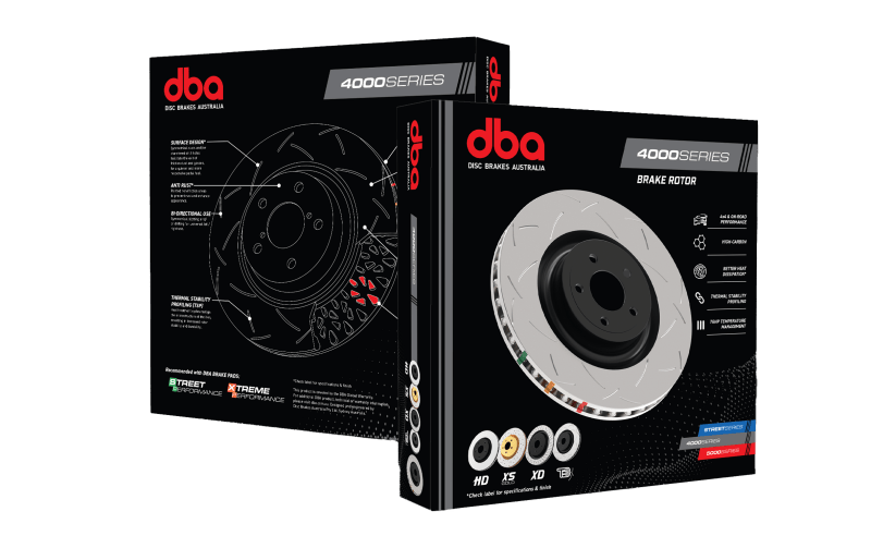 DBA 04 - 09 Audi S4 Front 4000 Series Slotted Rotor - My Store