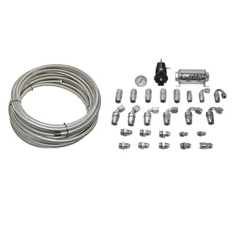 compare product DeatschWerks 16-19 Cadillac CTS-V X2 Series Pump Module -8AN Feed w/ -6AN Return PTFE Plumbing Kit