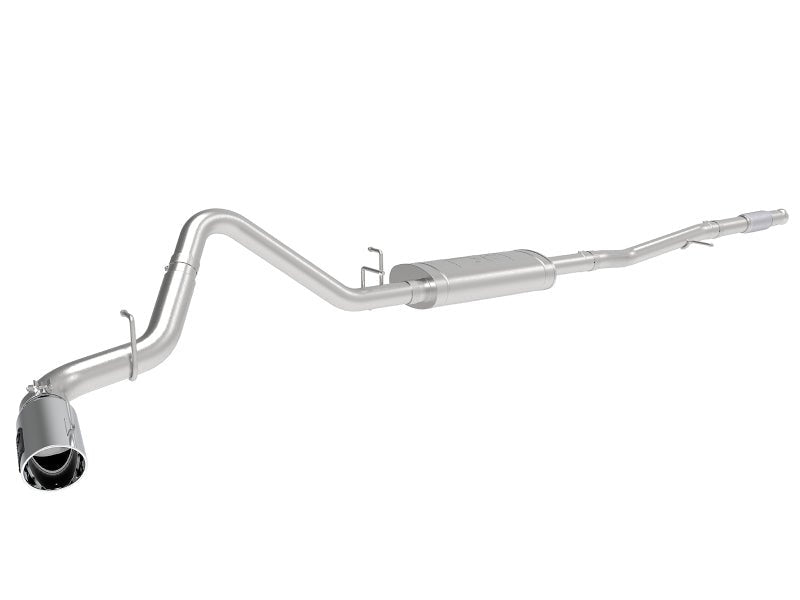 aFe Apollo GT Series 2019 GM Silverado/Sierra 1500 4.3L/5.3L 409 SS CB Exhaust System w/Polished Tip - My Store