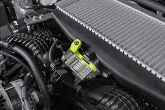 compare product PERRIN 22-26 Subaru WRX / 19-25 Ascent / 20-25 Outback & Legacy Turbo TMIC Bracket - Neon Yellow