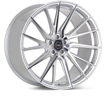 compare product Vossen HF-4T 21x10.5 / 5x112 / ET30 / Deep Face / 66.5 - Silver Polished - Left Wheel