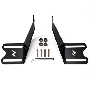compare product ANZO 2007-2015 Jeep Wrangler 20in - 24in inch LED Bar Hood Mounting Brackets