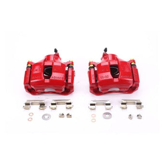 compare product Power Stop 2006 Lexus GS300 Front Red Calipers w/Brackets - Pair