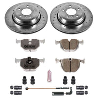 Power Stop 04 - 10 BMW X3 Rear Z26 Street Warrior Brake Kit - My Store