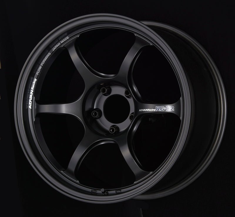 Advan RG - D2 18x9.5 +35 5 - 120 Semi Gloss Black Wheel - My Store