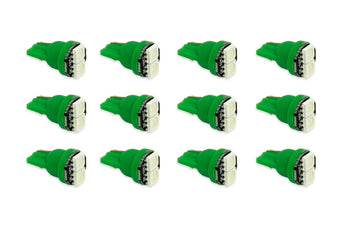 compare product Diode Dynamics 194 LED Bulb SMD2 LED - Green Set of 12