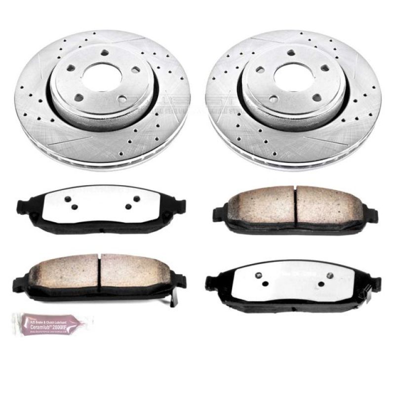 Power Stop 06 - 10 Jeep Commander Front Z36 Truck & Tow Brake Kit - My Store