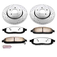 Power Stop 06 - 10 Jeep Commander Front Z36 Truck & Tow Brake Kit - My Store