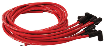 compare product Moroso Universal Ignition Wire Set - Ultra 40 - Unsleeved - 90 Degree - Red