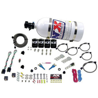 compare product Nitrous Express GM EFI Dual Stage Nitrous Kit (50-150HP x 2) w/10lb Bottle