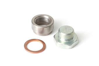 compare product Haltech O2 Sensor Weld-On Bung w/Copper Washer & Blanking Plug M18 x1.5