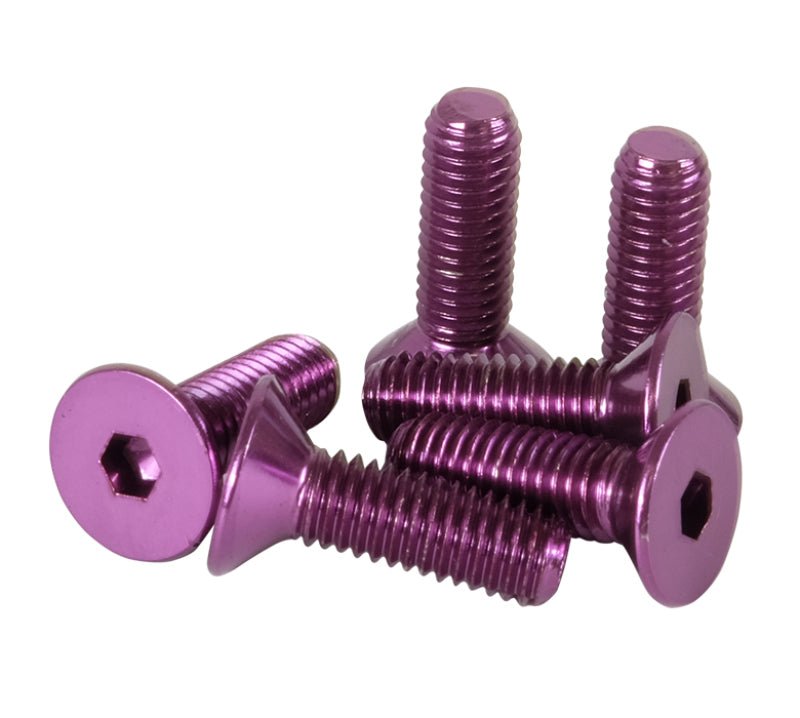NRG Steering Wheel Screw Upgrade Kit (Conical) - Purple - My Store