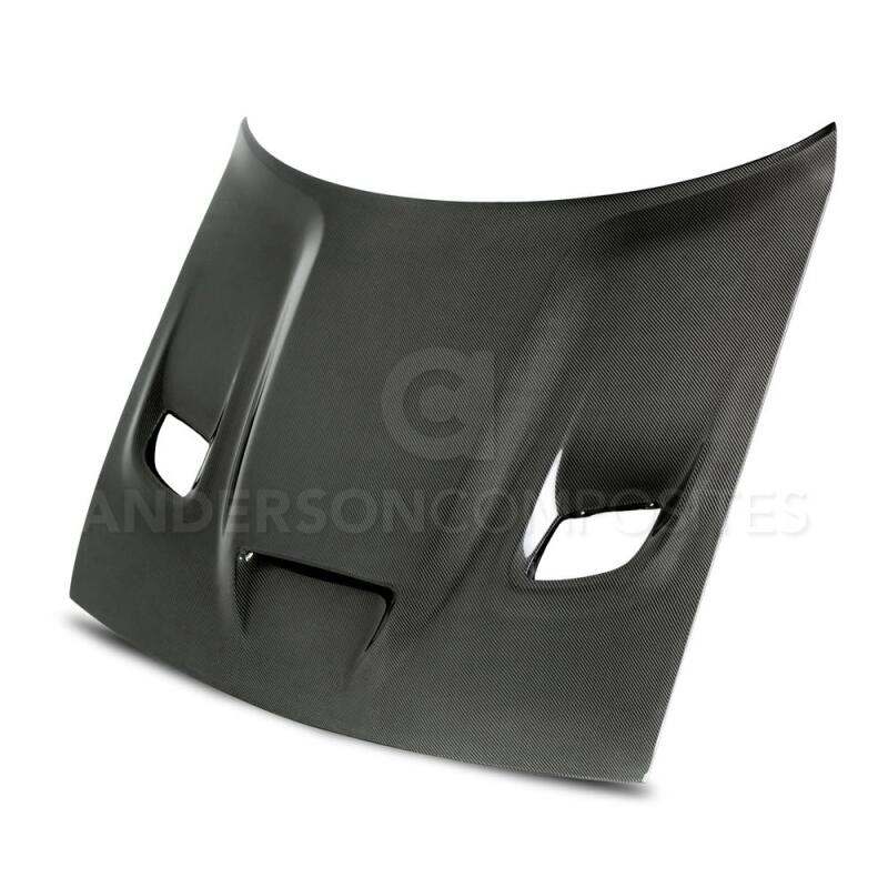Anderson Composites 15 - 16 Dodge Challenger Hellcat Carbon Fiber Hood - My Store