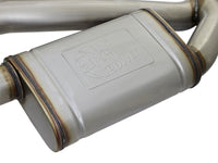 aFe MACHForce XP 3in 304 SS Axle - Back Exhaust Dual Exhaust (NPP) w/ Black Tips 16 - 17 Camaro SS V8 - My Store